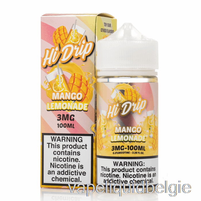 Vape Vloeibare Mangolimonade - Hi-drip E-liquids - 100 Ml 6 Mg